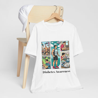 Vintage Comic Style - Unisex Tee The Diabuddies Store T-Shirts $22.83