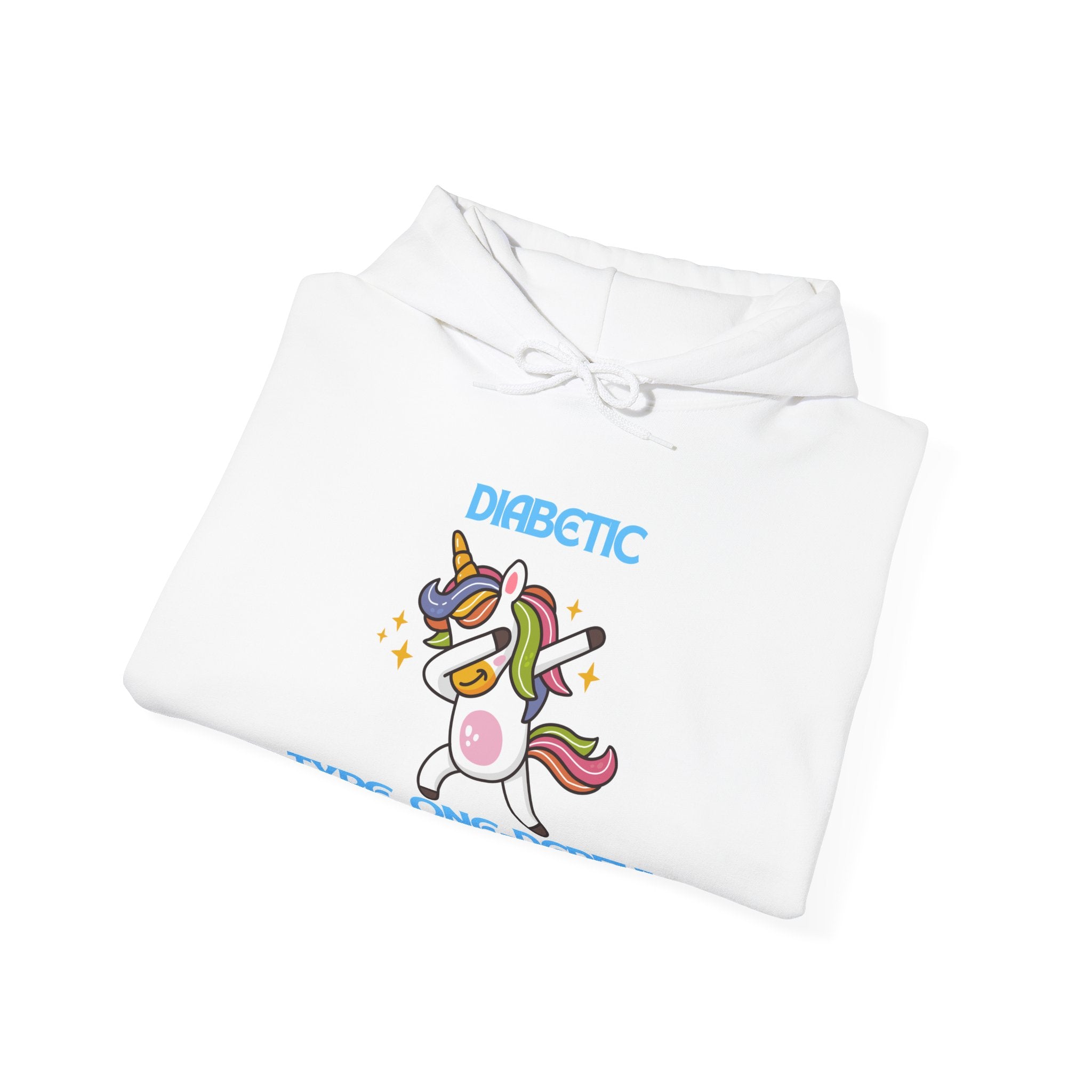 The Diabuddies Store Type One-derful - Unisex Hoodie Type One-derful - Unisex Hoodie: Uniquely Strong, Absolutely Wonderful. Embrace your journey with pride! Our "Type One-derful" tee is a joyful and empowering tribute to everyone living with Type 1 diabe