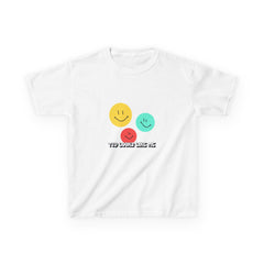 The Diabuddies Store T1D Looks like me w/Smiley Faces - Kids Tee T1D Looks like me w/Smiley Faces - Kids Tee: This cheerful t-shirt is a fun and powerful way for kids to celebrate their strength and spread awareness about Type 1 diabetes. The phrase "T1D