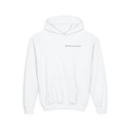 Diabetes Warrior, Retro Look - Youth Hoodie
