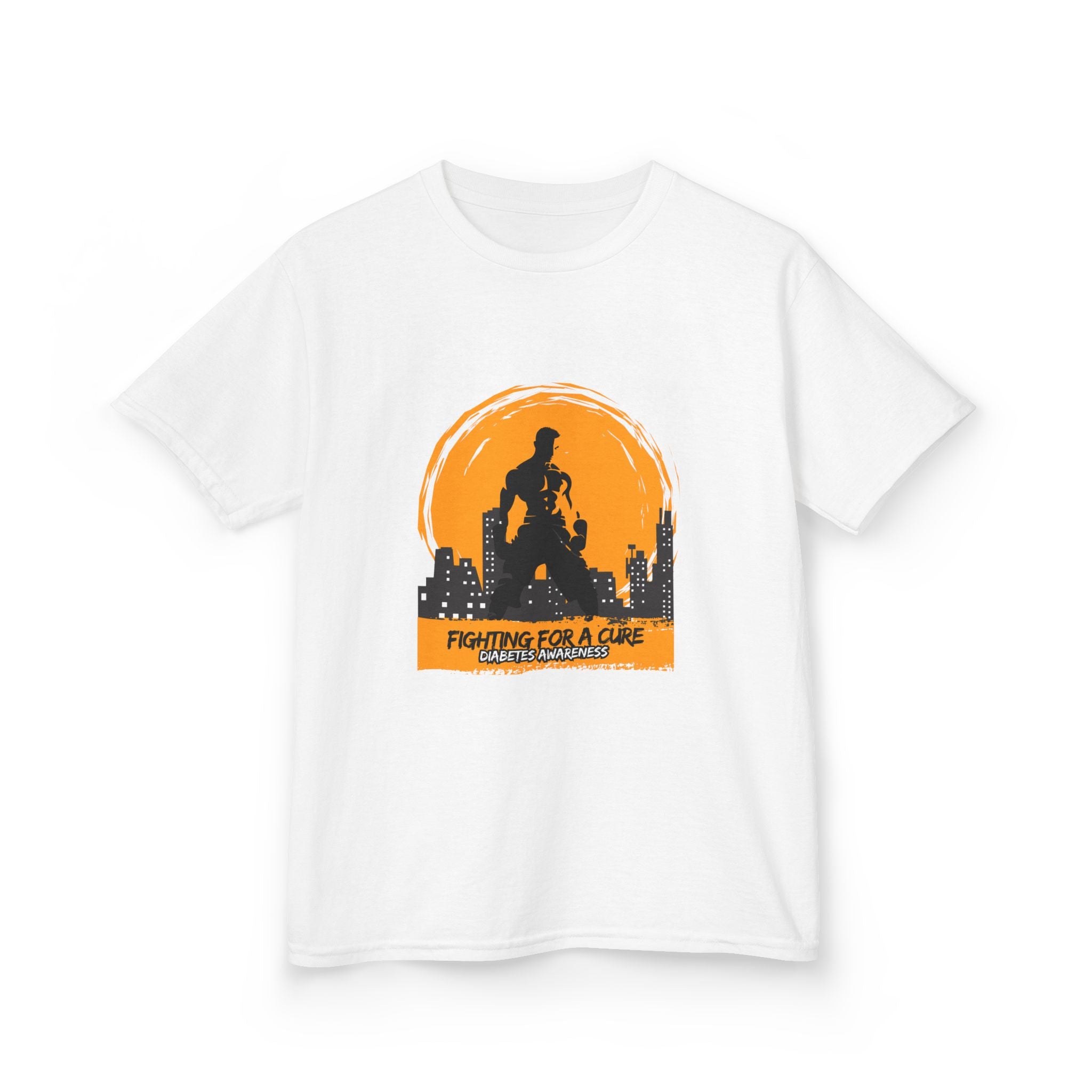 The Diabuddies Store Fighting for a Cure - Kids Tee Fighting for a Cure - Kids Tee: This soft, comfy tee is for the little fighter in your life. Featuring the phrase ''Fighting for a Cure'', it's a powerful way for kids to show their support and stand wit