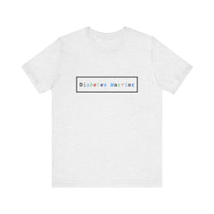 The Diabuddies Store Colorful Diabetes Warrior - Unisex Tee Colorful Diabetes Warrior - Unisex Tee: Offers a comfortable and stylish option for those who appreciate unique designs and supporting Diabetes Awareness. T-Shirts $24.25