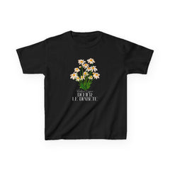 The Diabuddies Store Cultivating Hope, Defying Diabetes (French) - Kids Tee Cultivating Hope, Defying Diabetes (French) - Kids Tee: Wear your message of strength! This tee is a powerful statement of resilience and optimism for kids. T-Shirts $17.74