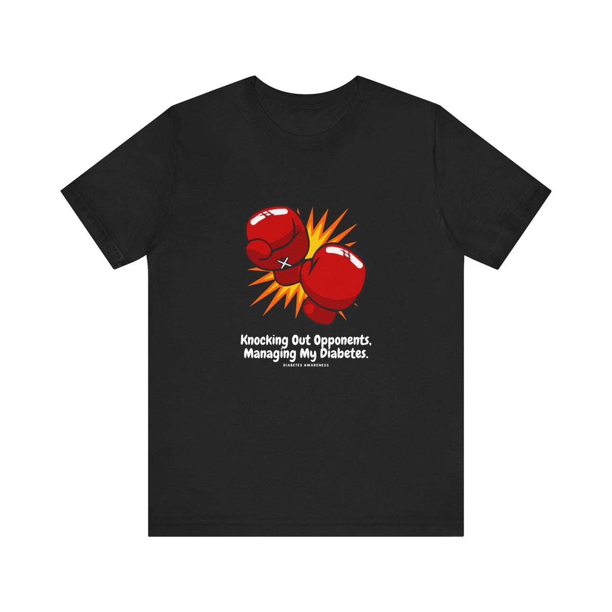 Diabetes & Boxing - Unisex Tee The Diabuddies Store T-Shirts $22.50