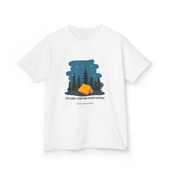 The Diabuddies Store Campfire & Carbs! My Diabetic Adventure (French) - Kids Tee Campfire & Carbs! My Diabetic Adventure (French) - Kids Tee: Magic campfires, carb counting. This tee celebrates every sweet, mindful adventure! T-Shirts $17.06
