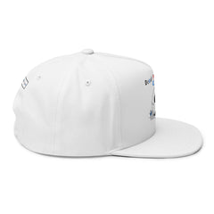 Skull & Flowers, Dead Pancreas Club - Flat Bill Cap The Diabuddies Store Baseball Caps $30.63