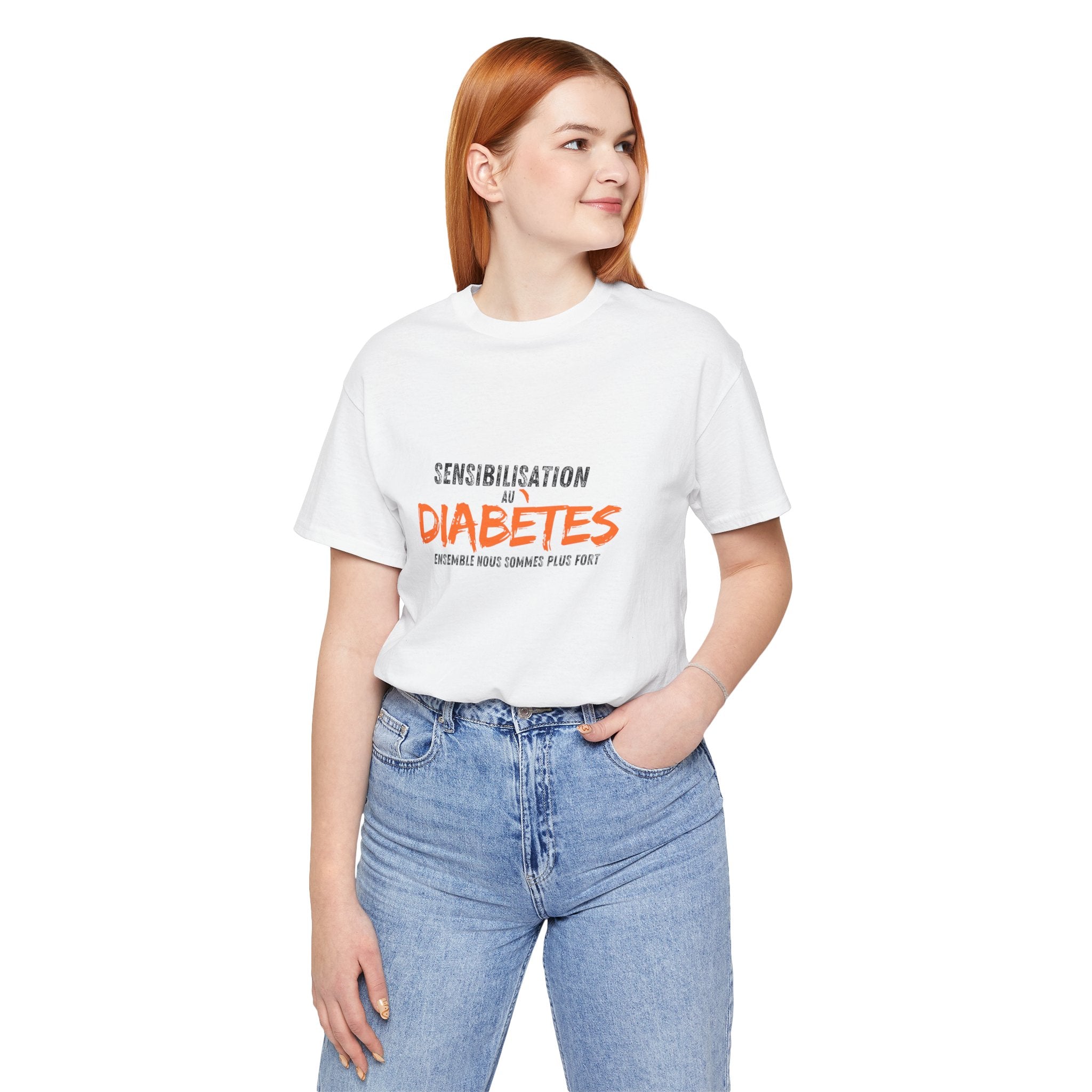 Together we are Stronger (French) - Unisex Tee The Diabuddies Store T-Shirts $22.50