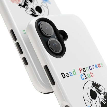 Skull & Flowers Dead Pancreas Club - Phone Case The Diabuddies Store Mobile Phone Cases $18.23