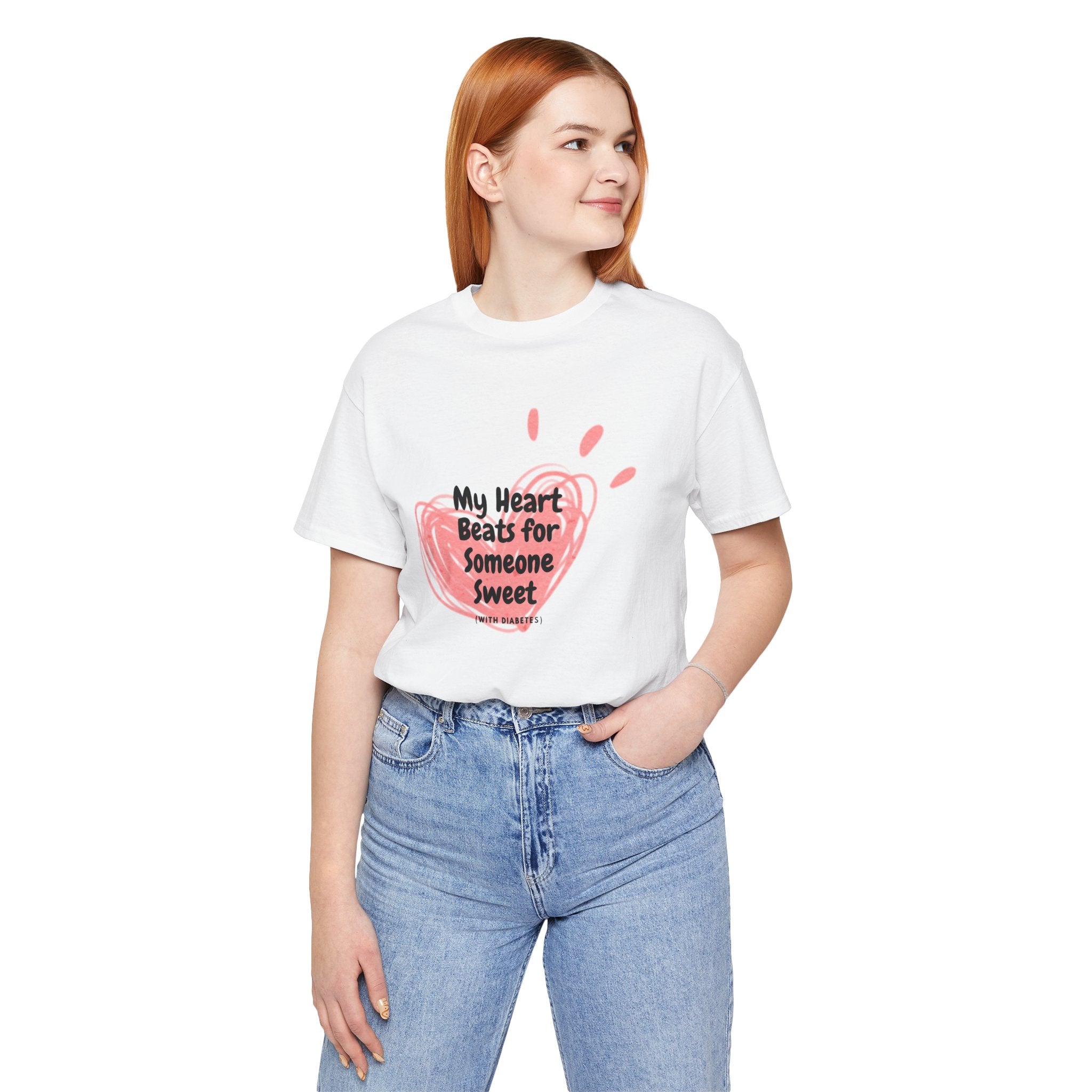My Heart Beats for Someone Sweet - Unisex Tee The Diabuddies Store T-Shirts $22.50