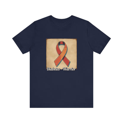Diabetes Warrior, Retro Style - Unisex Tee The Diabuddies Store T-Shirts $30.27