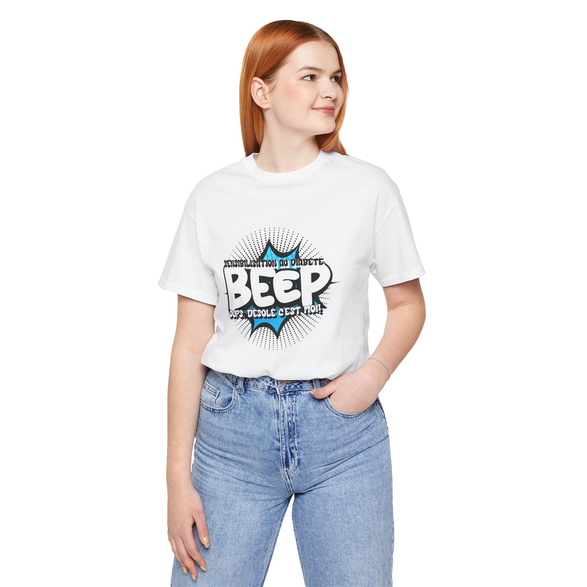 BEEP - Sorry it's me! (French) - Unisex Tee