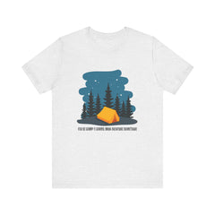 Campfire & Carbs! (French) - Unisex Tee The Diabuddies Store T-Shirts $22.50