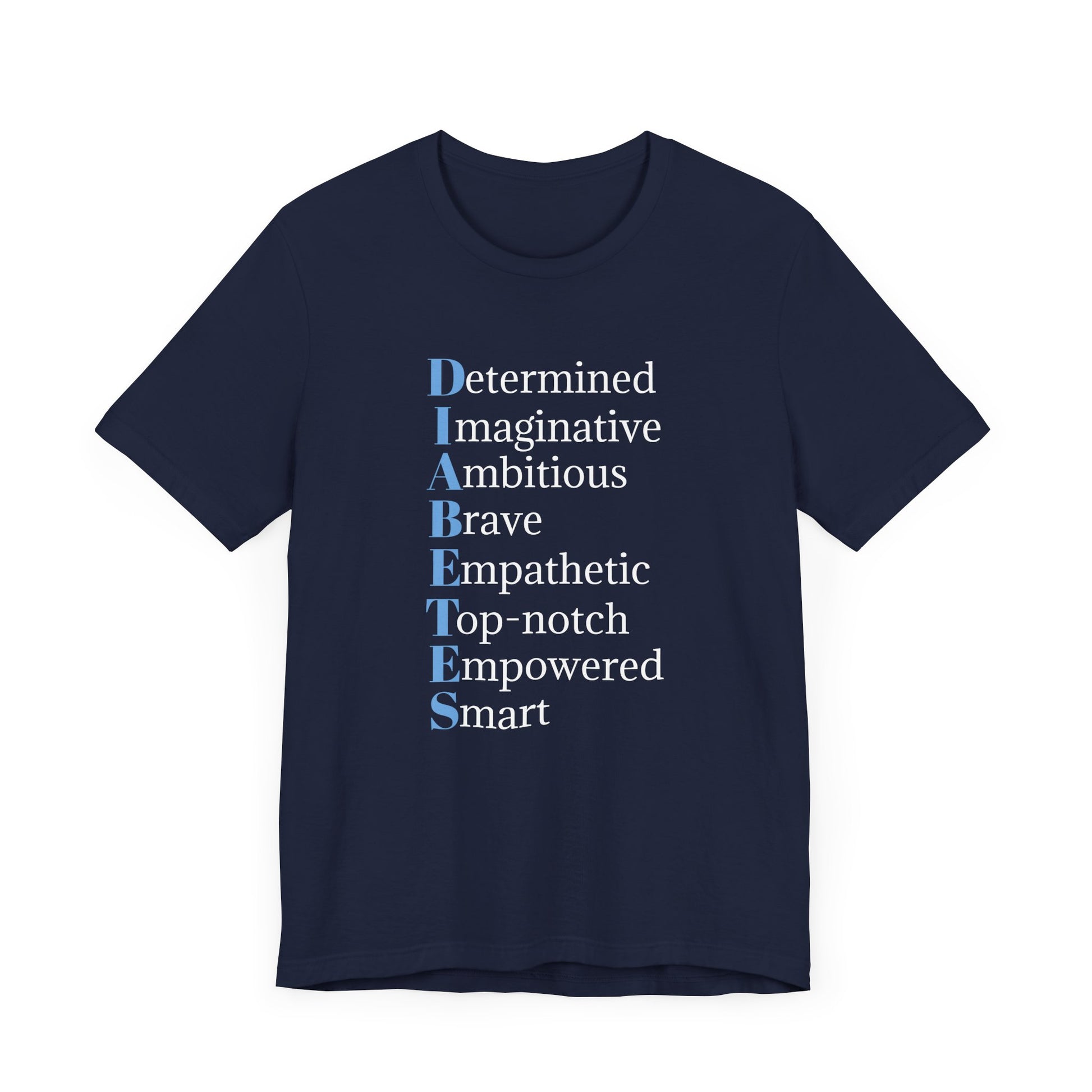 Diabetes: Qualities/Inspiring - Unisex Tee The Diabuddies Store T-Shirts $22.50