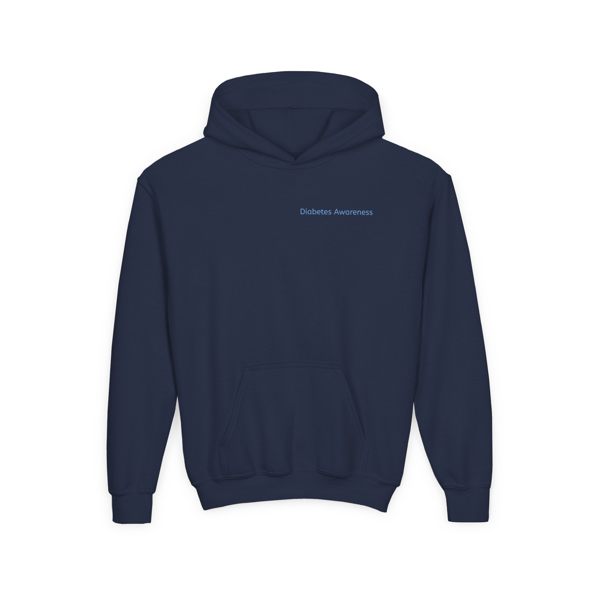 Diabetes Warrior, Retro Look - Youth Hoodie