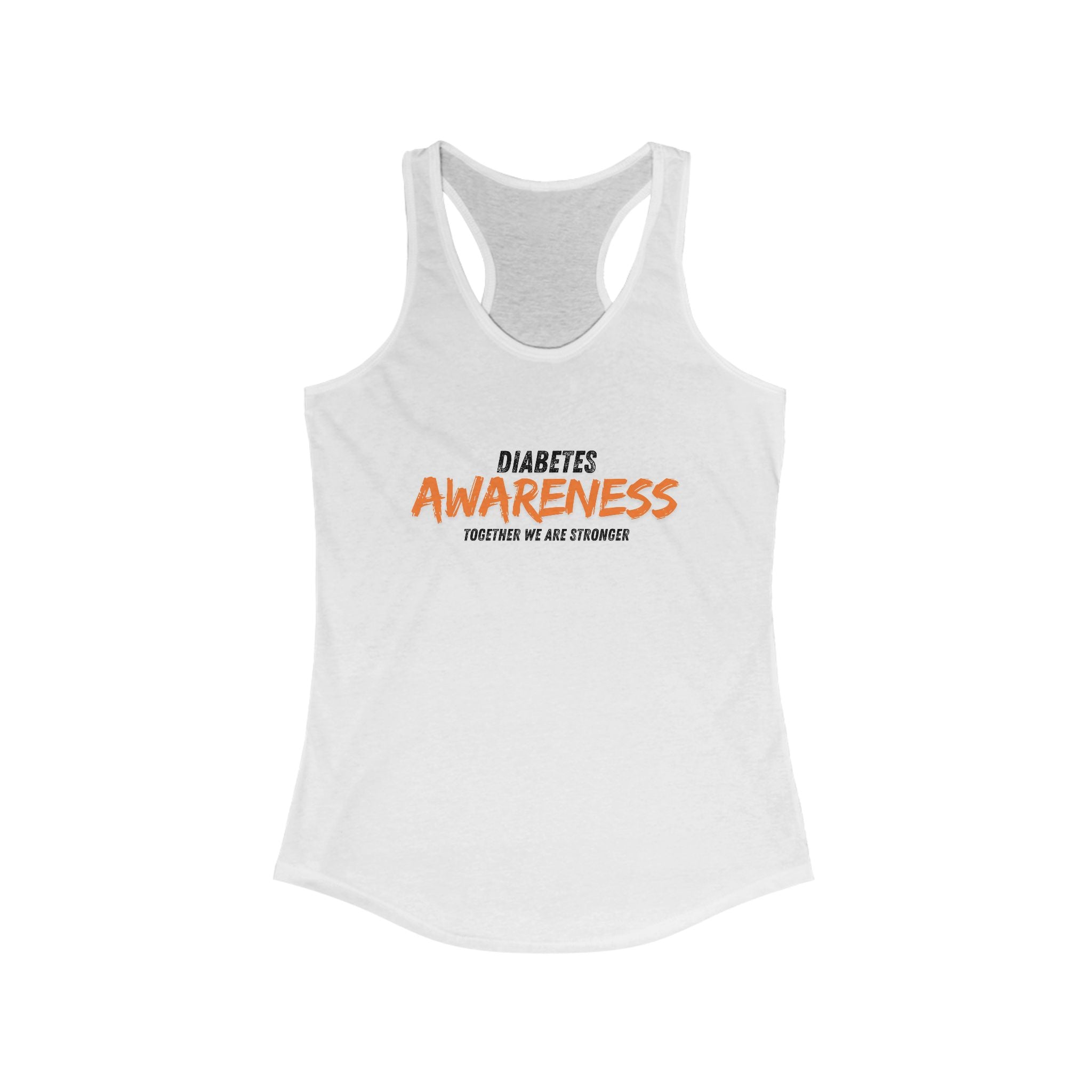 Stronger Together - Racerback Tank The Diabuddies Store Tank Tops $19.96