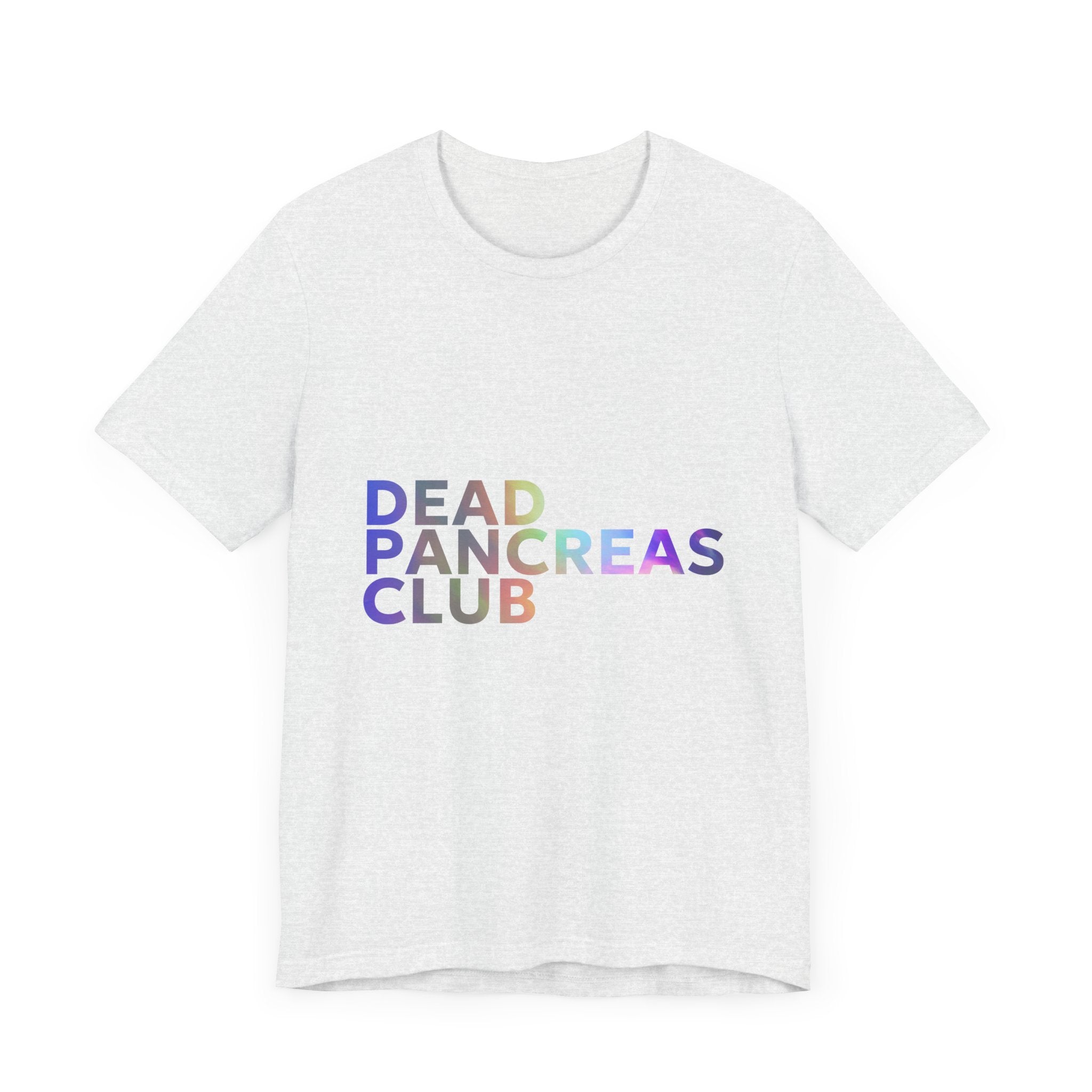 Dead Pancreas Club (Rainbow) - Unisex Tee The Diabuddies Store T-Shirts $24.25