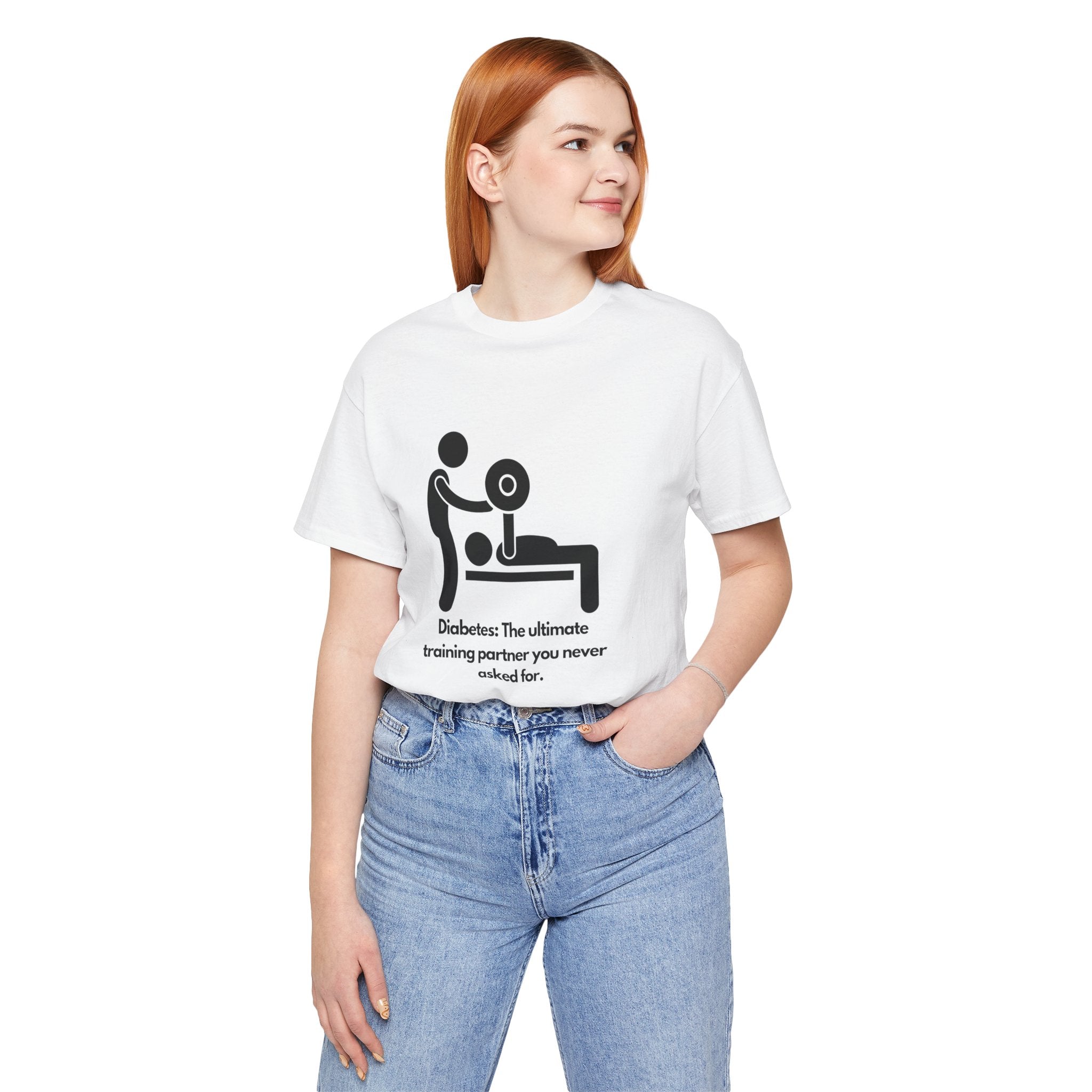 Diabetes: Ultimate Training Partner - Unisex Tee The Diabuddies Store T-Shirts $25.00
