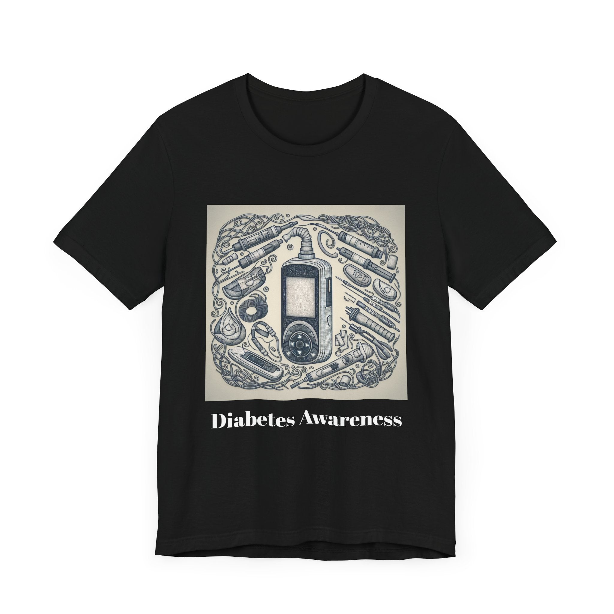 Diabetic Pump Supplies - Unisex Tee The Diabuddies Store T-Shirts $22.38