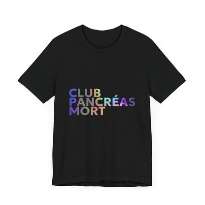 Rainbow Dead Pancreas Club (French) Unisex Tee The Diabuddies Store T-Shirts $22.38