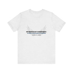 The Diabuddies Store My Bestie is Diabetic (French / Ma Bestie, Guardienne) - Unisex Tee My Bestie is Diabetic (French / Ma Bestie, Guardienne) - Unisex Tee: Celebrate your vital role! A proud declaration of your commitment and unique connection. T-Shirts