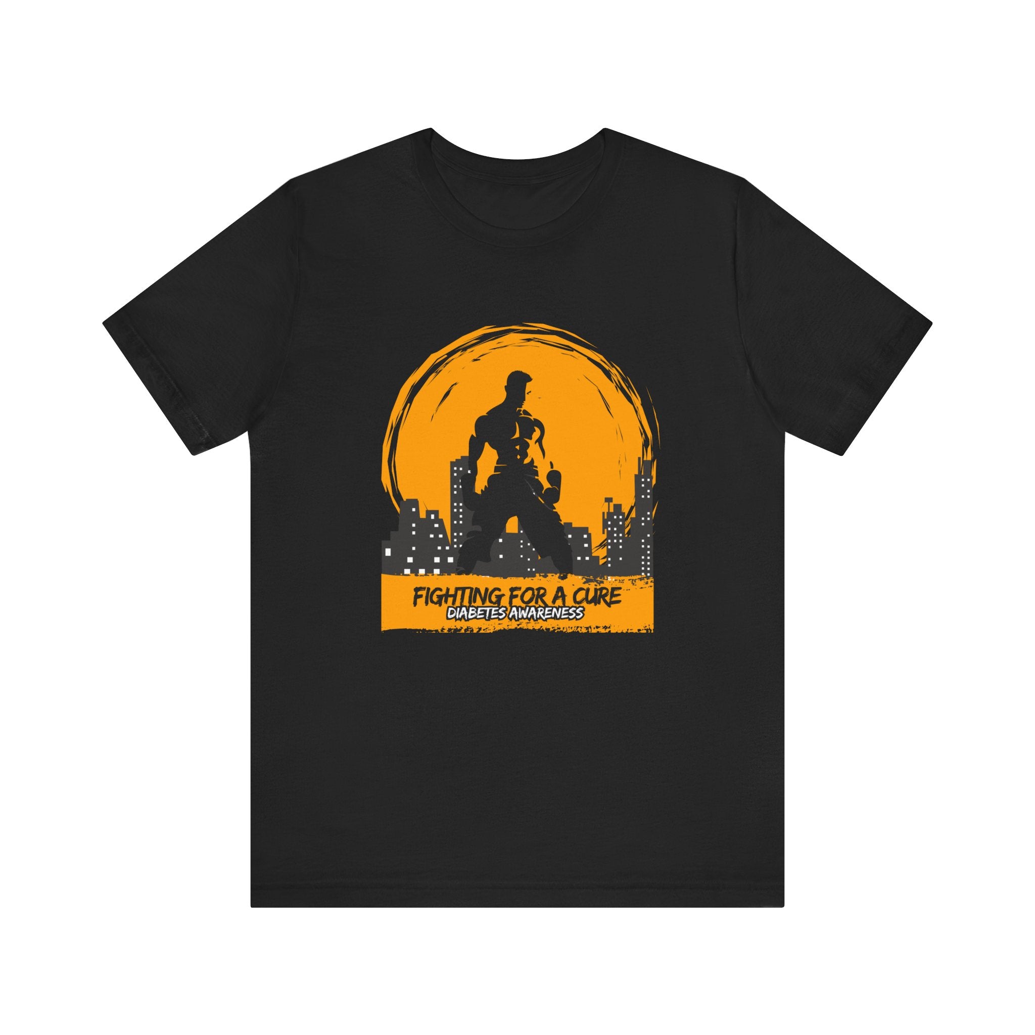 The Diabuddies Store Fighting for a Cure - Unisex Tee Fighting for a Cure - Unisex Tee: Make a statement that matters with this Unisex Tee. This comfortable and versatile shirt is a powerful way to raise awareness and spark conversations. Wear it proudly