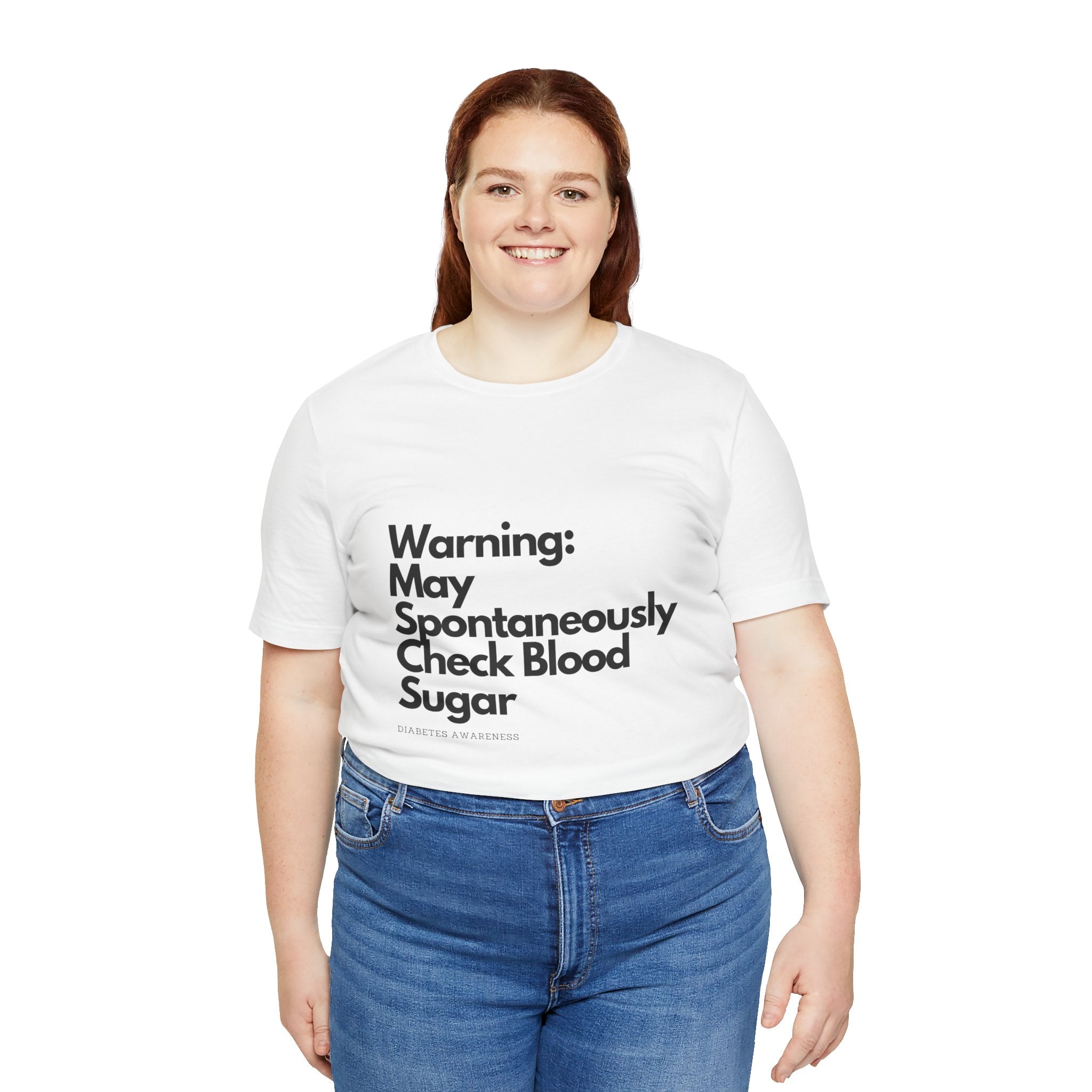 Warning: May Check BG - Unisex Tee The Diabuddies Store T-Shirts $22.38