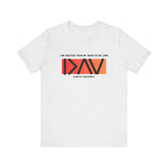 Greater than (Orange) - Unisex Tee The Diabuddies Store T-Shirts $30.27