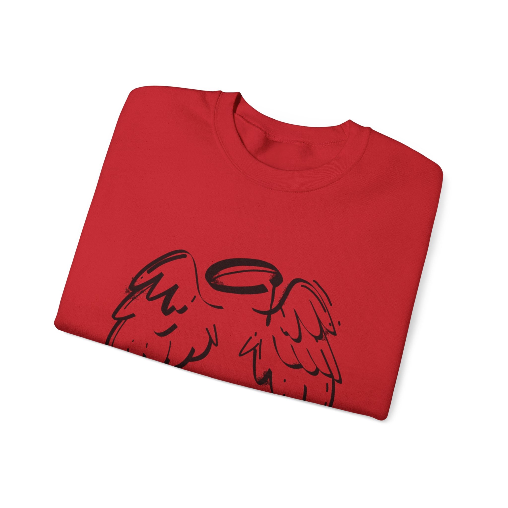 Angel Wings, Dead Pancreas Club - Unisex Sweatshirt The Diabuddies Store Sweatshirts $32.00