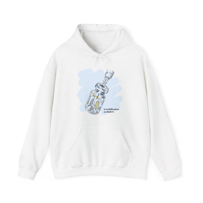 Insulin Vial - Diabetes Awareness (French) - Unisex Hoodie The Diabuddies Store Hoodies $32.41