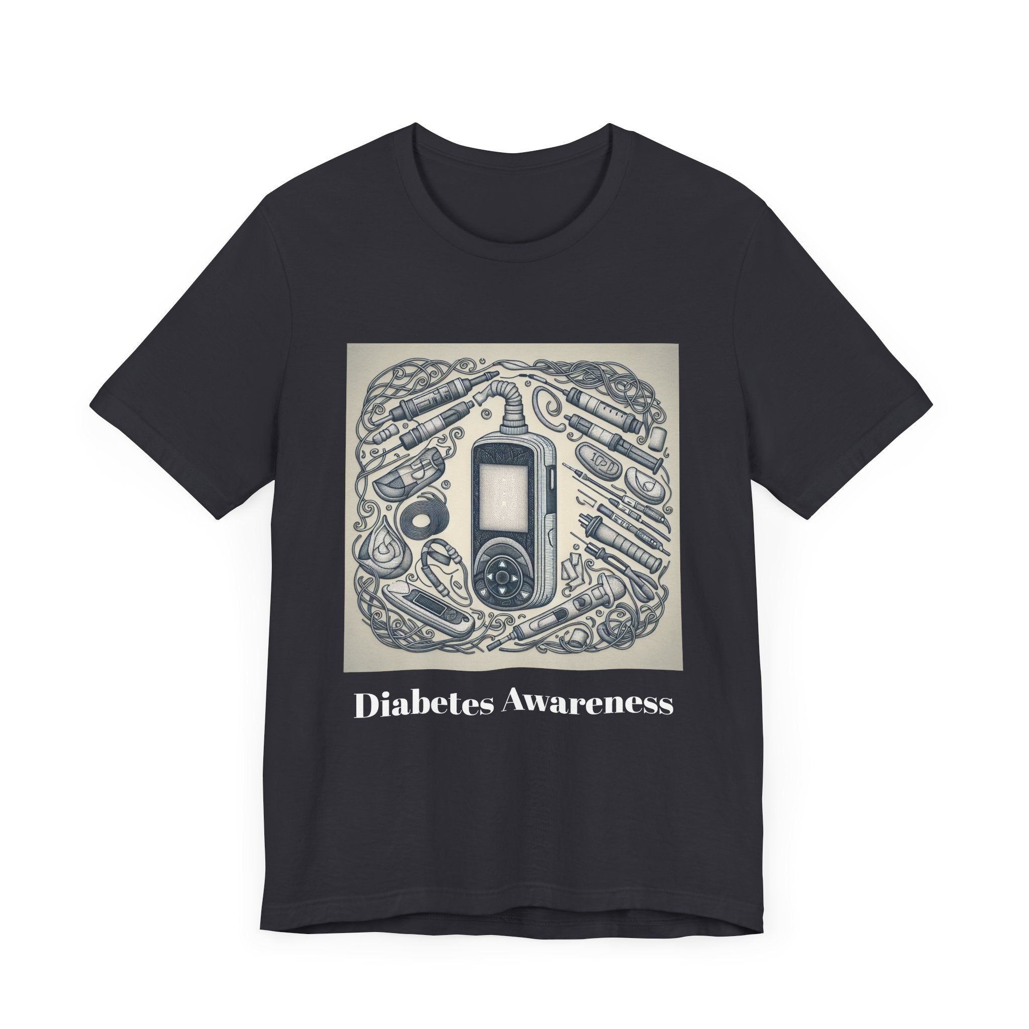 Diabetic Pump Supplies - Unisex Tee The Diabuddies Store T-Shirts $22.38