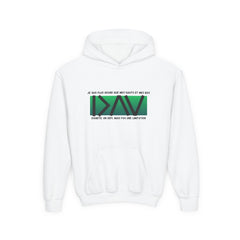 The Diabuddies Store Greater than (French/Green) - Youth Hoodie Greater than (French/Green) - Youth Hoodie: This isn't just a hoodie; it's a powerful symbol for young individuals living with diabetes, reminding them that they are always "greater than" any