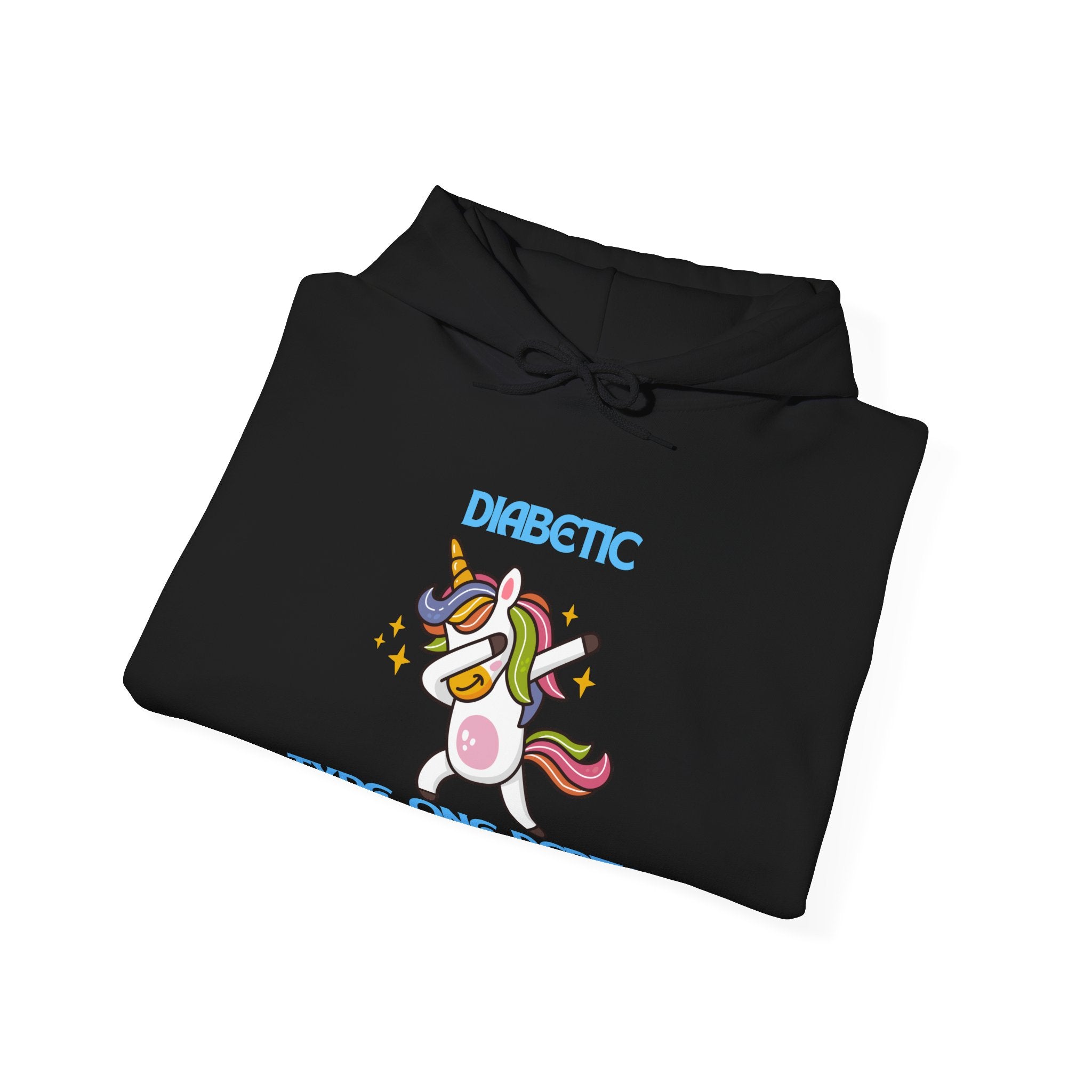 The Diabuddies Store Type One-derful - Unisex Hoodie Type One-derful - Unisex Hoodie: Uniquely Strong, Absolutely Wonderful. Embrace your journey with pride! Our "Type One-derful" tee is a joyful and empowering tribute to everyone living with Type 1 diabe
