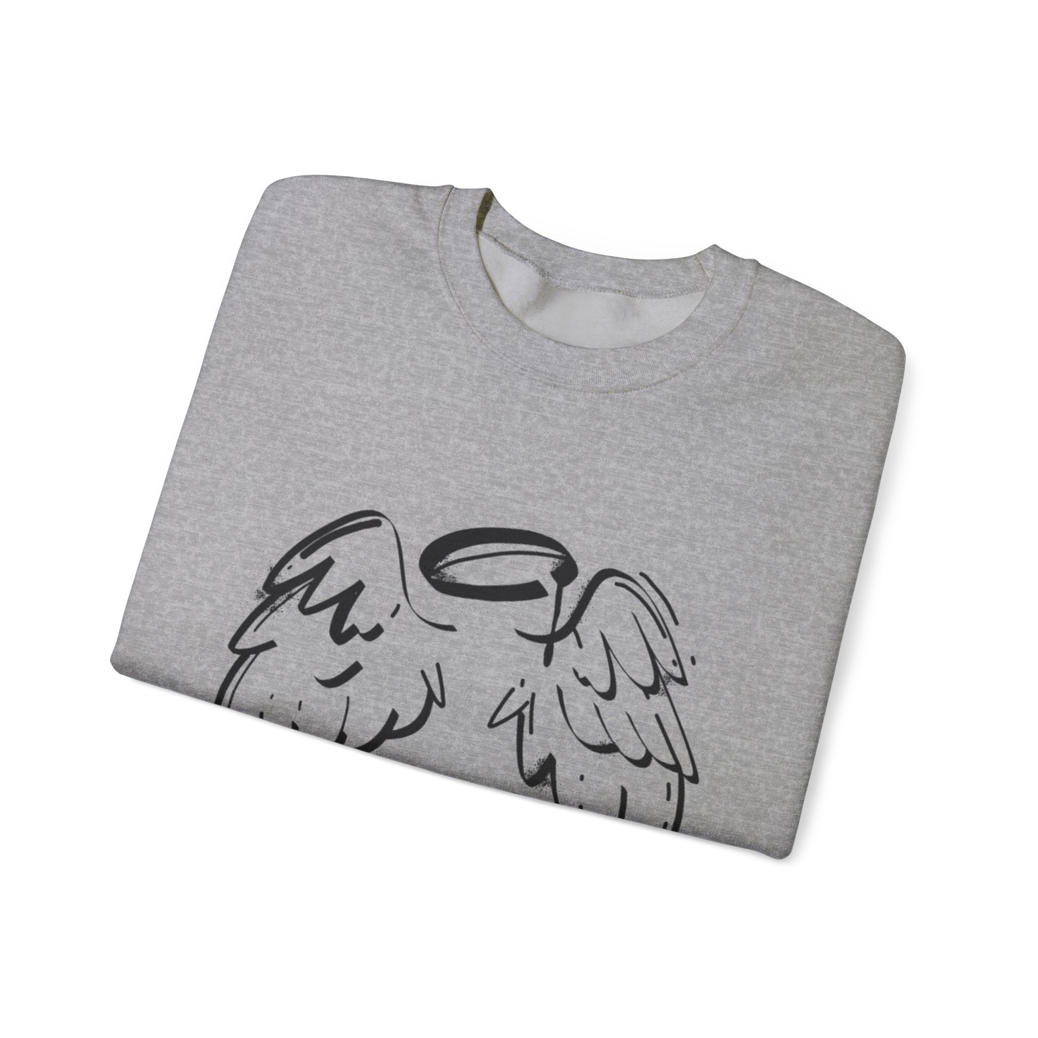 Angel Wings, Dead Pancreas Club - Unisex Sweatshirt The Diabuddies Store Sweatshirts $32.00