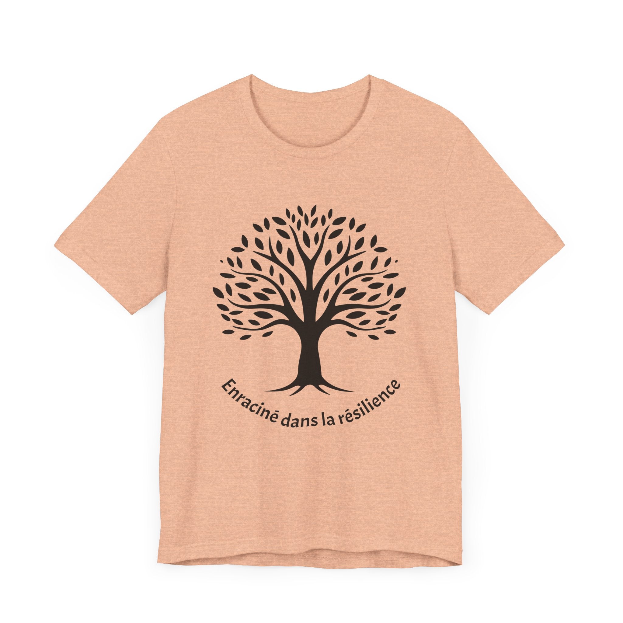 Rooted in Resilience (French) - Unisex Tee The Diabuddies Store T-Shirts $25.00