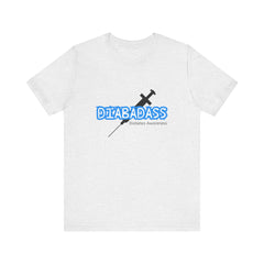 Diabetes Awareness, Diabadass - Unisex Tee The Diabuddies Store T-Shirts $22.50