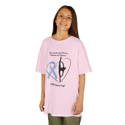 The Diabuddies Store Diabetes and Gymnastics - Kids Tee Show off their passion and strength with the Diabetes and Gymnastics - Kids Tee. This comfortable cotton shirt celebrates the perfect balance of managing diabetes and excelling at gymnastics. Kids cl