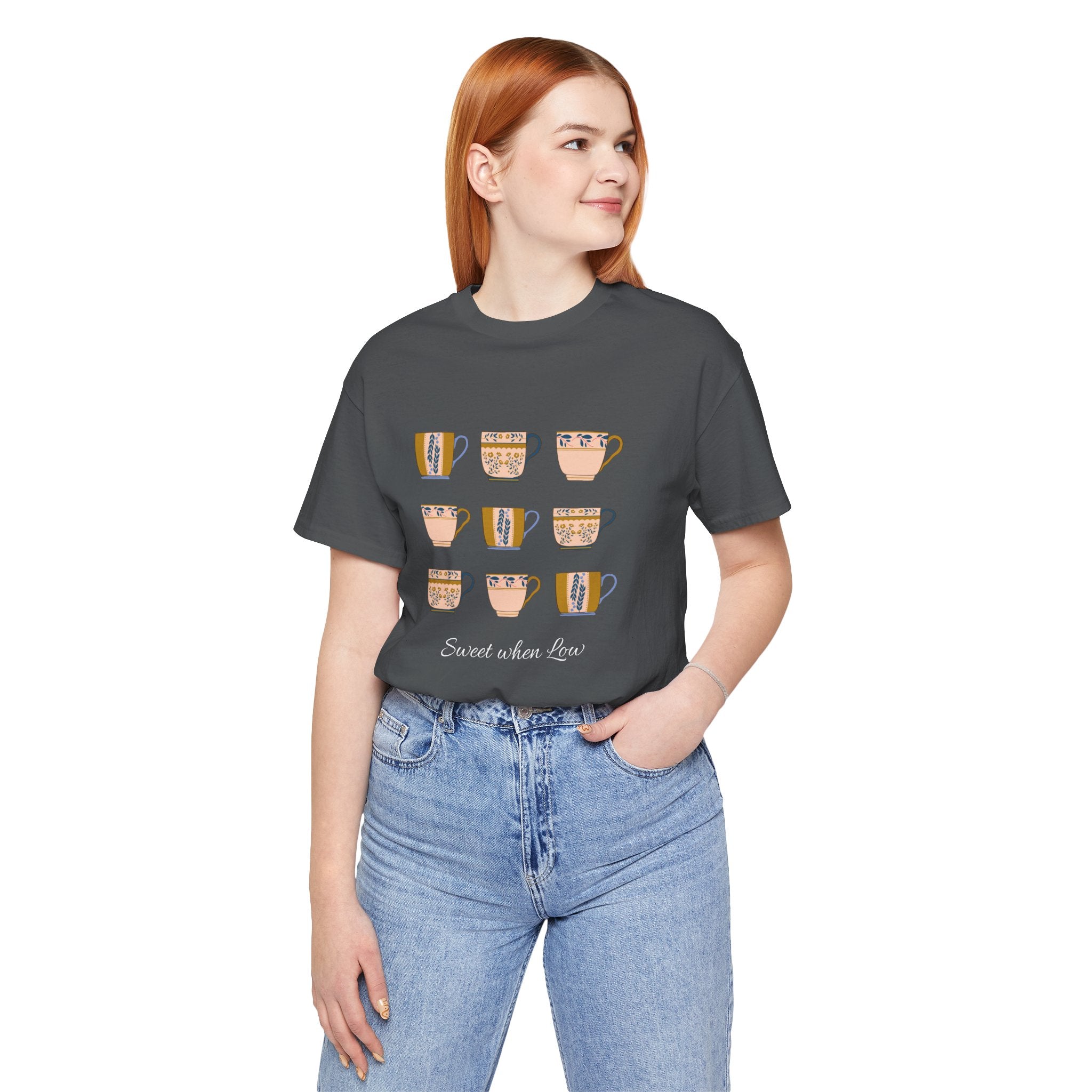 The Diabuddies Store Diabetes Awareness, Sweet when Low - Unisex Tee Diabetes Awareness, Sweet when Low - Unisex Tee: Why not add sugar when low? This "Sweet When Low" tee gets it. For those who know the unique craving for something sweet during a blood s