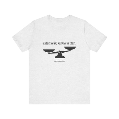 Checking In, Keeping it Level - Unisex Tee The Diabuddies Store T-Shirts $22.50