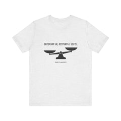 Checking In, Keeping it Level - Unisex Tee The Diabuddies Store T-Shirts $22.50