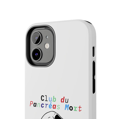 Skull & Flowers, Dead Pancreas Club (French) - Phone Cases The Diabuddies Store Mobile Phone Cases $18.23