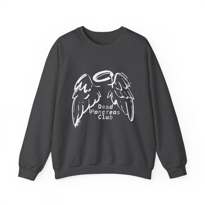 Angel Wings, Dead Pancreas Club - Unisex Sweatshirt The Diabuddies Store Sweatshirts $32.00