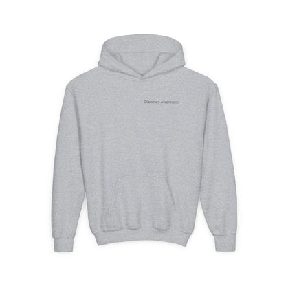 Diabetes Warrior, Retro Look - Youth Hoodie