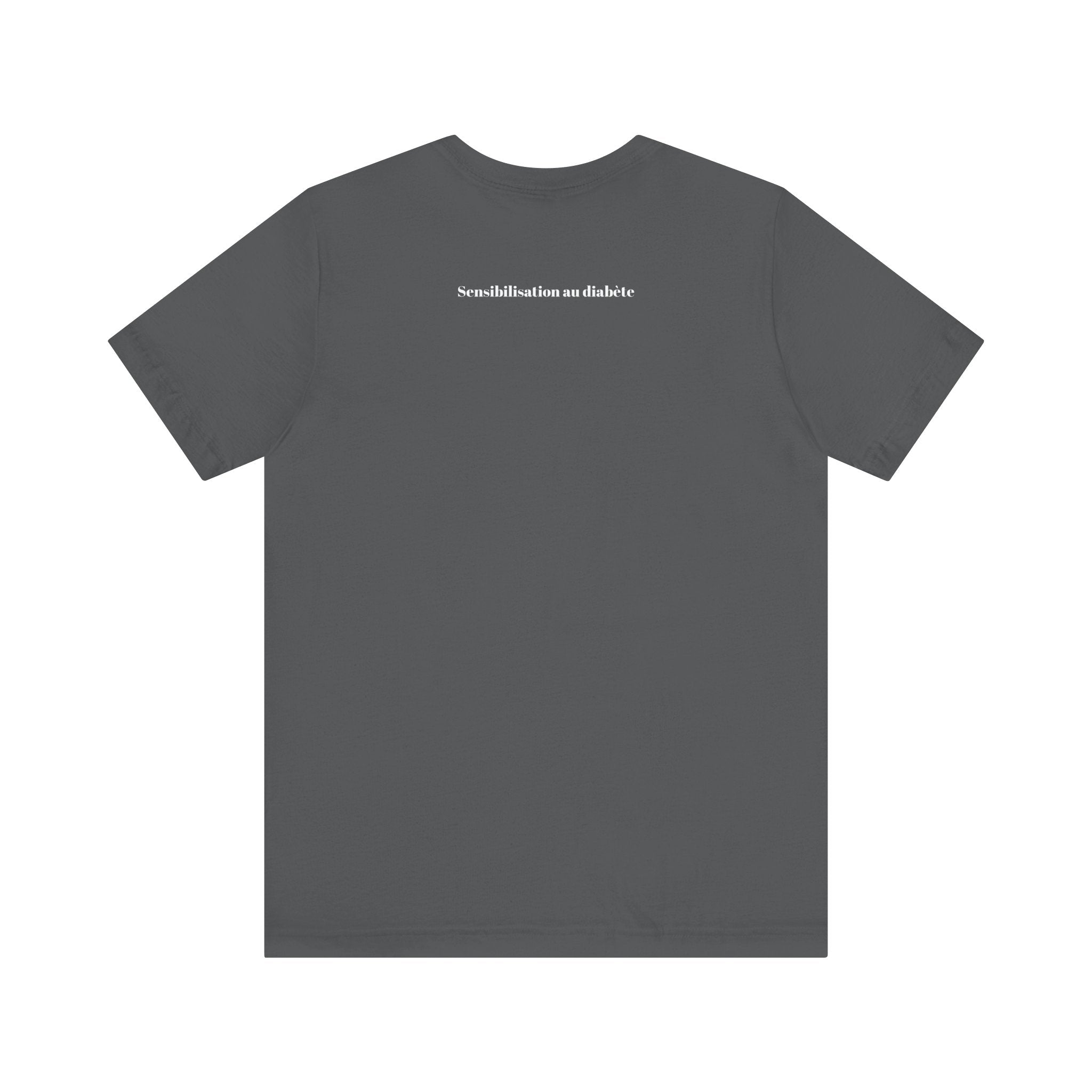 Diabetes Warrior, Retro Style (French/Guerrière) Unisex Tee The Diabuddies Store T-Shirts $22.50