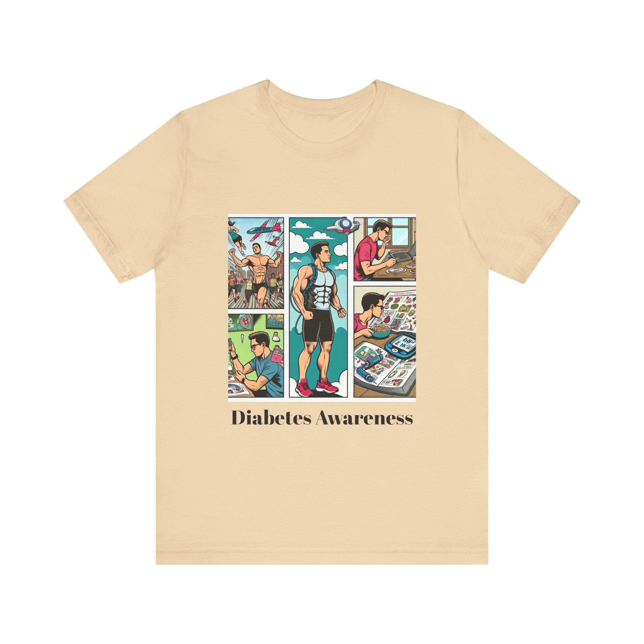 Vintage Comic Style - Unisex Tee The Diabuddies Store T-Shirts $22.38