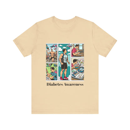Vintage Comic Style - Unisex Tee The Diabuddies Store T-Shirts $22.38
