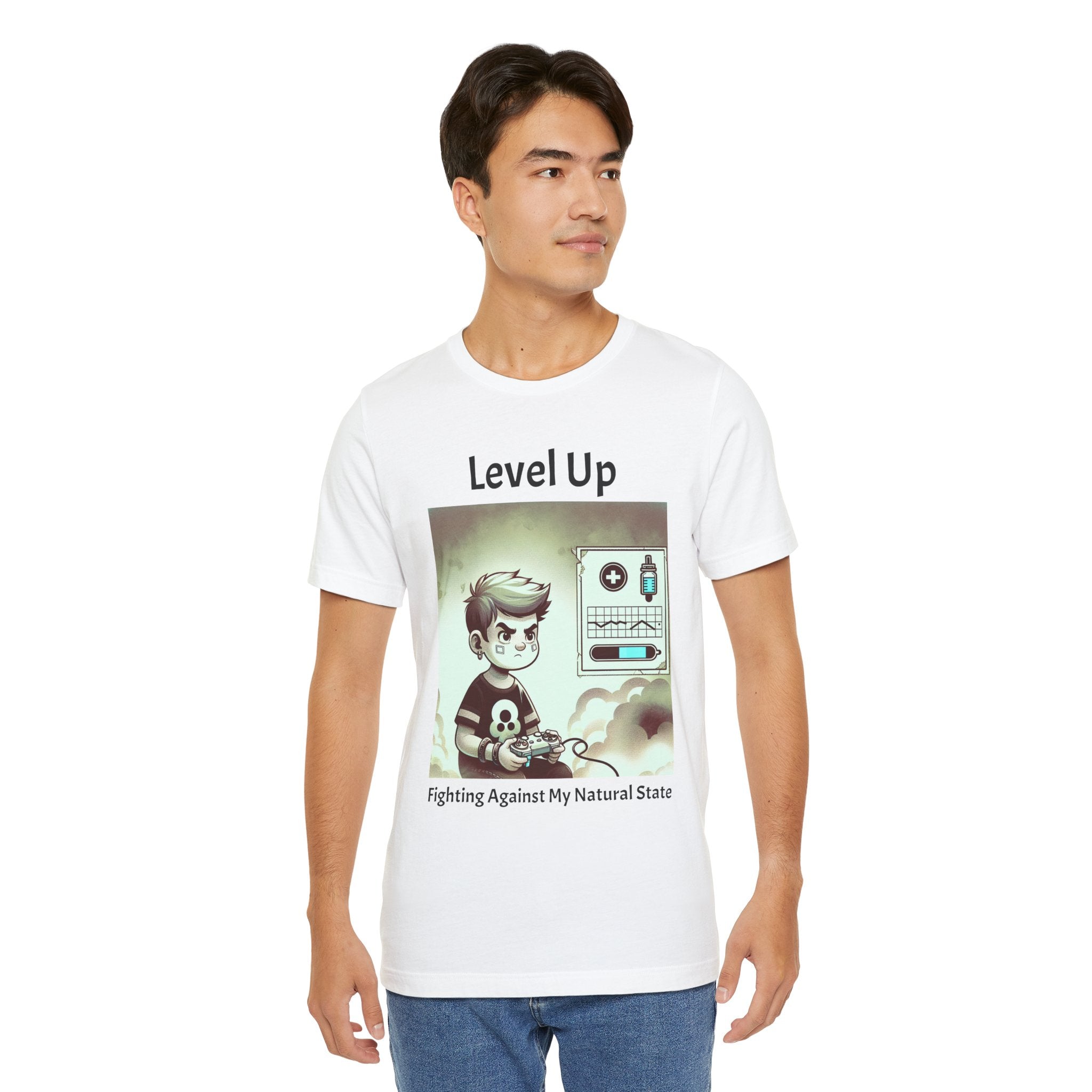 Level Up Diabetes Awareness - Unisex Tee The Diabuddies Store T-Shirts $28.03