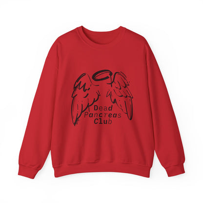 Angel Wings, Dead Pancreas Club - Unisex Sweatshirt The Diabuddies Store Sweatshirts $35.00