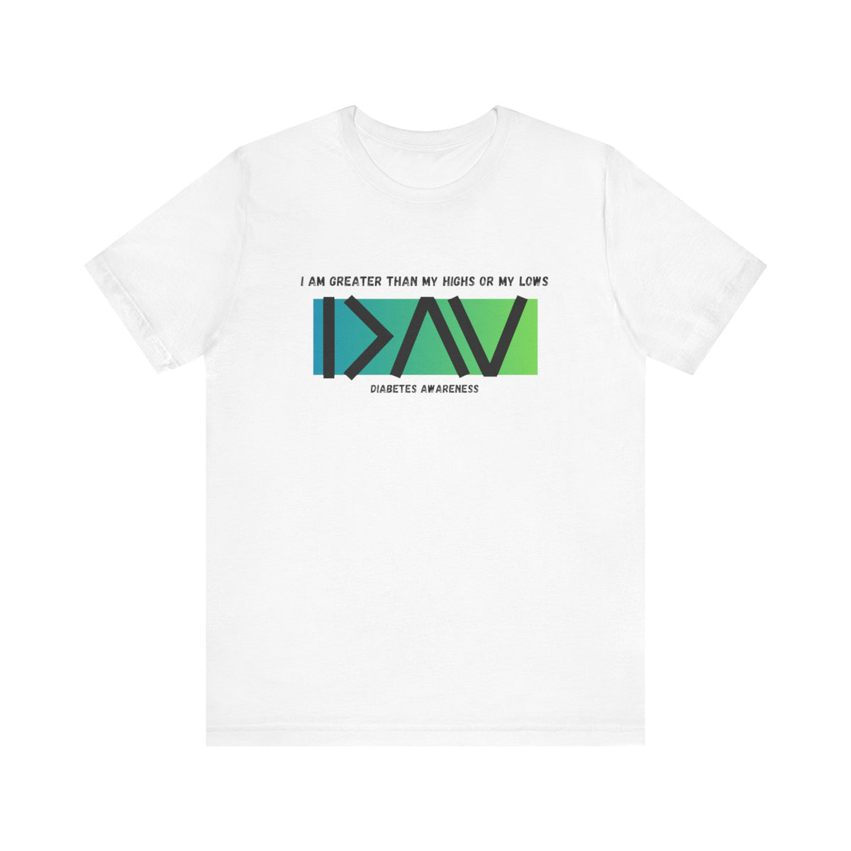 Greater than (green) - Unisex Tee The Diabuddies Store T-Shirts $22.58