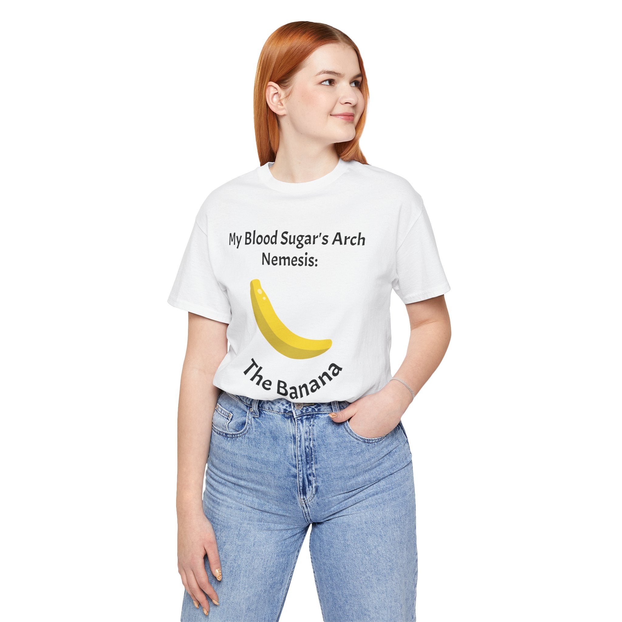 My Blood Sugar's Arch Nemesis: The Banana - Unisex Tee The Diabuddies Store T-Shirts $25.00