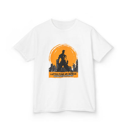 The Diabuddies Store Fighting for a Cure (French) - Kids Tee Fighting for a Cure (French) - Kids Tee: This soft, comfy tee is for the little fighter in your life. Featuring the phrase "Lutter pour un remède" (Fighting for a Cure) in French, it's a powerfu
